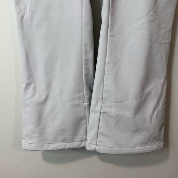 Obermeyer Womens Hillary Snow Pants Stretch Shell White 12 Short Waterproof Ski - Picture 2 of 15